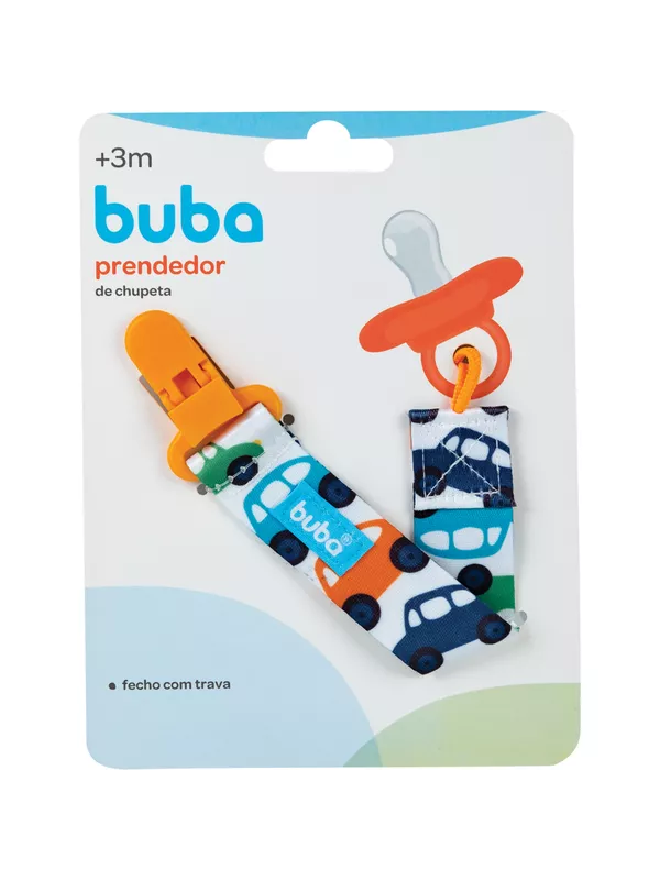 PRENDEDOR DE CHUPETA - BUBA ZOO