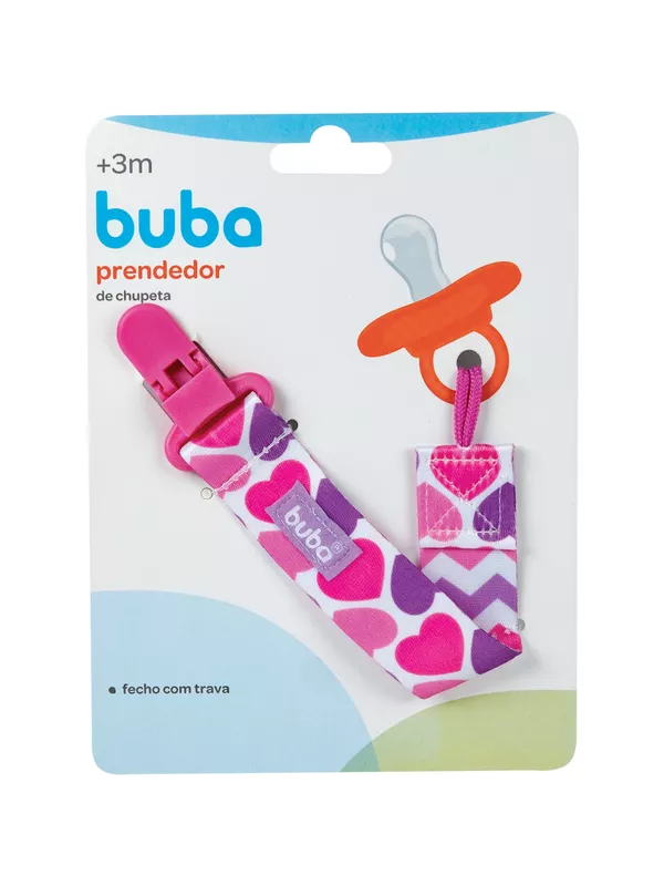 PRENDEDOR DE CHUPETA - BUBA ZOO