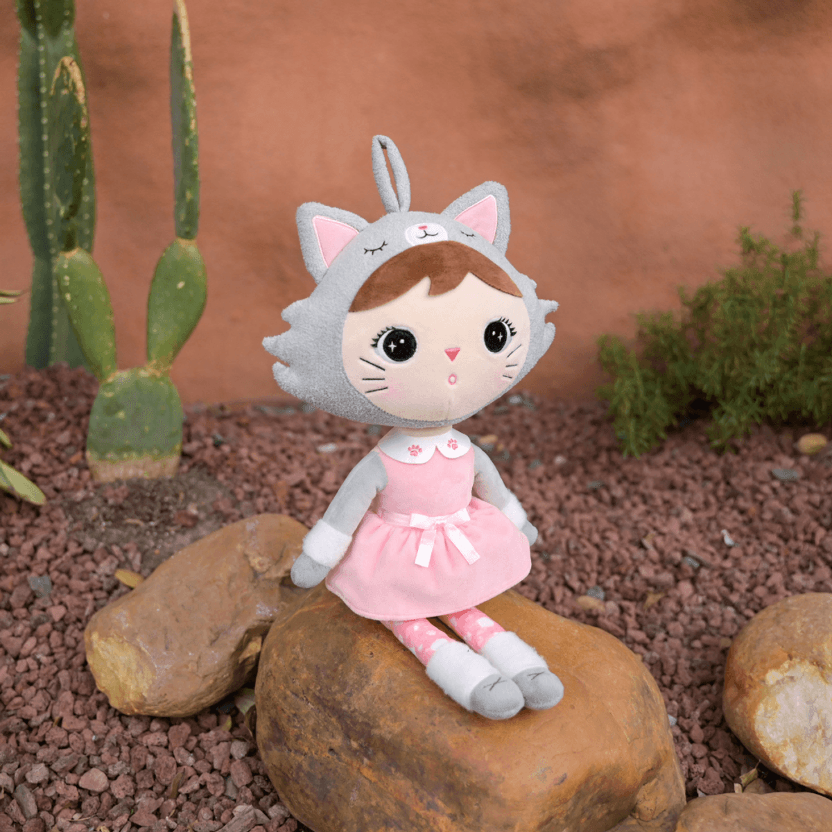 Boneca Jimbão Gatinha Chloe 33cm - Metoo