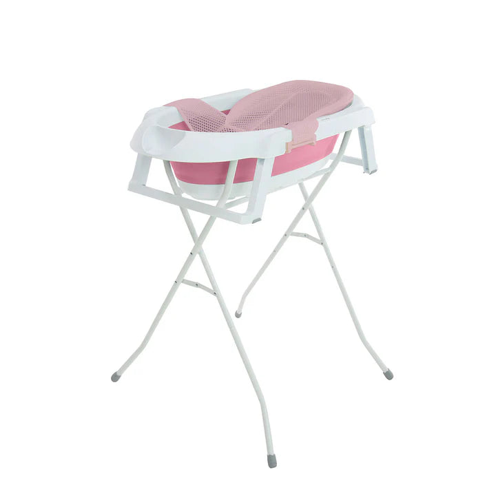 Banheira Smile com Suporte Rosa - Safety 1st
