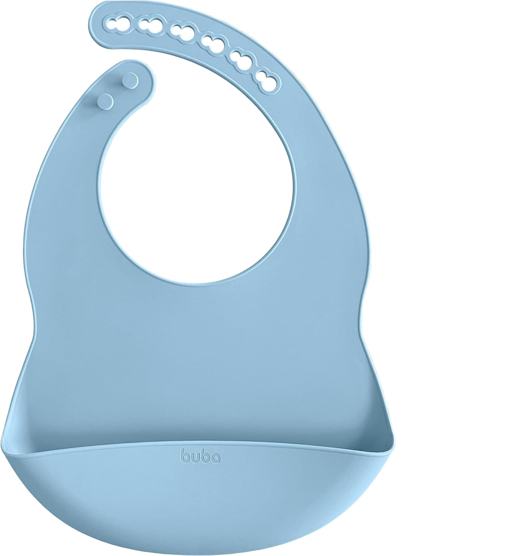 BABADOR EM SILICONE COM PEGA-MIGALHAS - BUBA ZOO