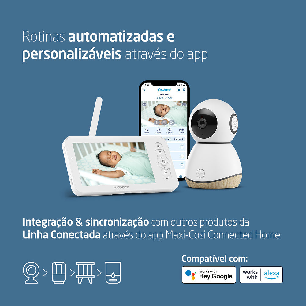 Babá Eletrônica "See Pro" Com Tela - Maxi-Cosi