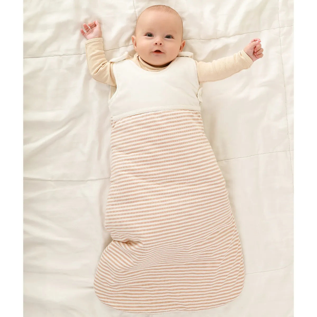 Saco de dormir Edredom Listrado - Casulo de Anjo
