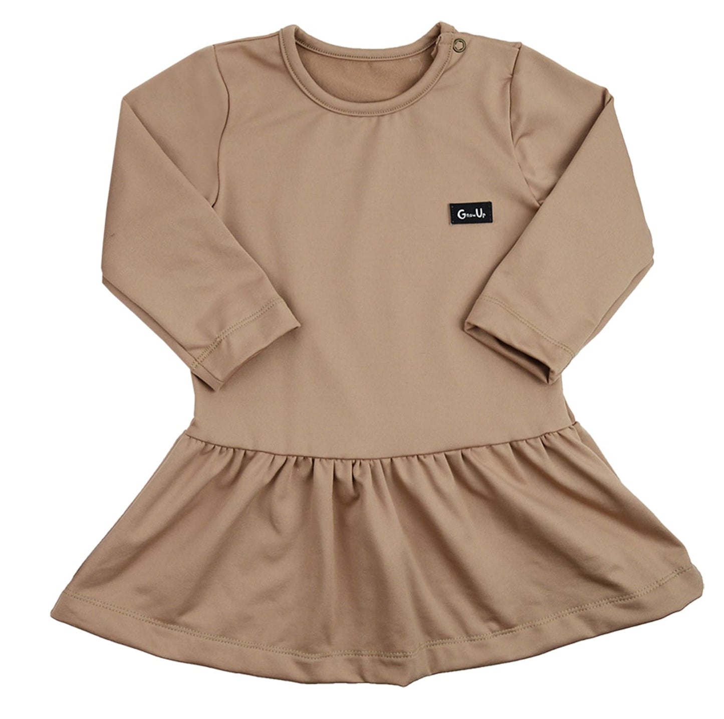 Vestido com Colete Marrom - Grow Up