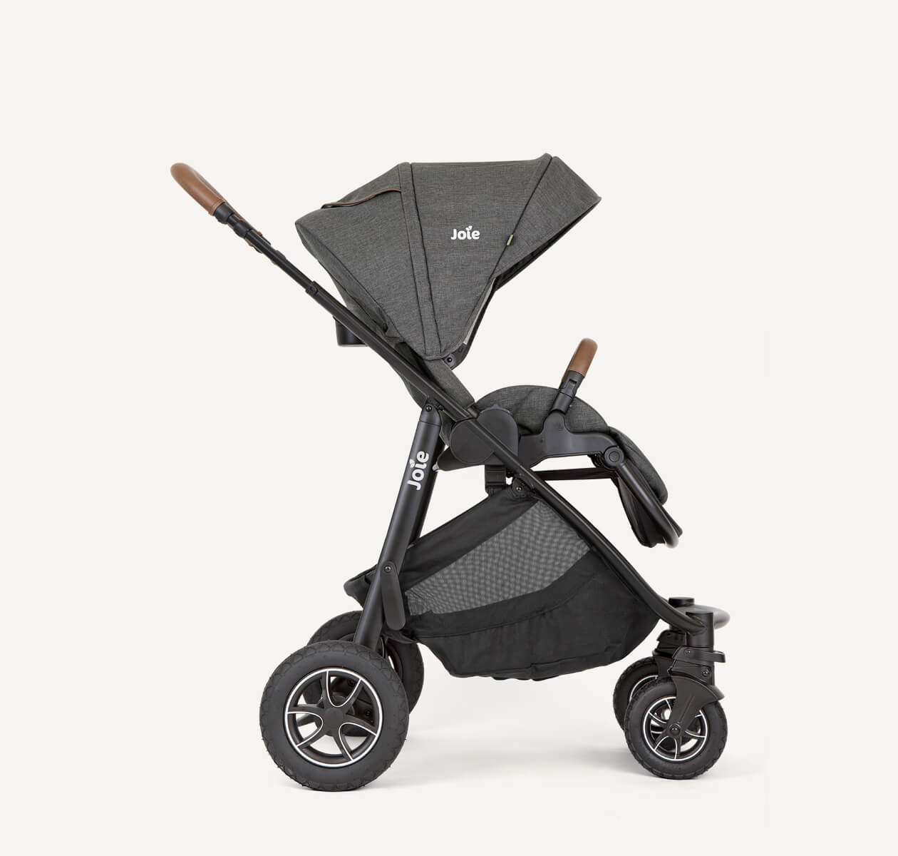 Trio Versatrax Cycle Shell Gray: Carrinho, Bbc E Moisés - Joie
