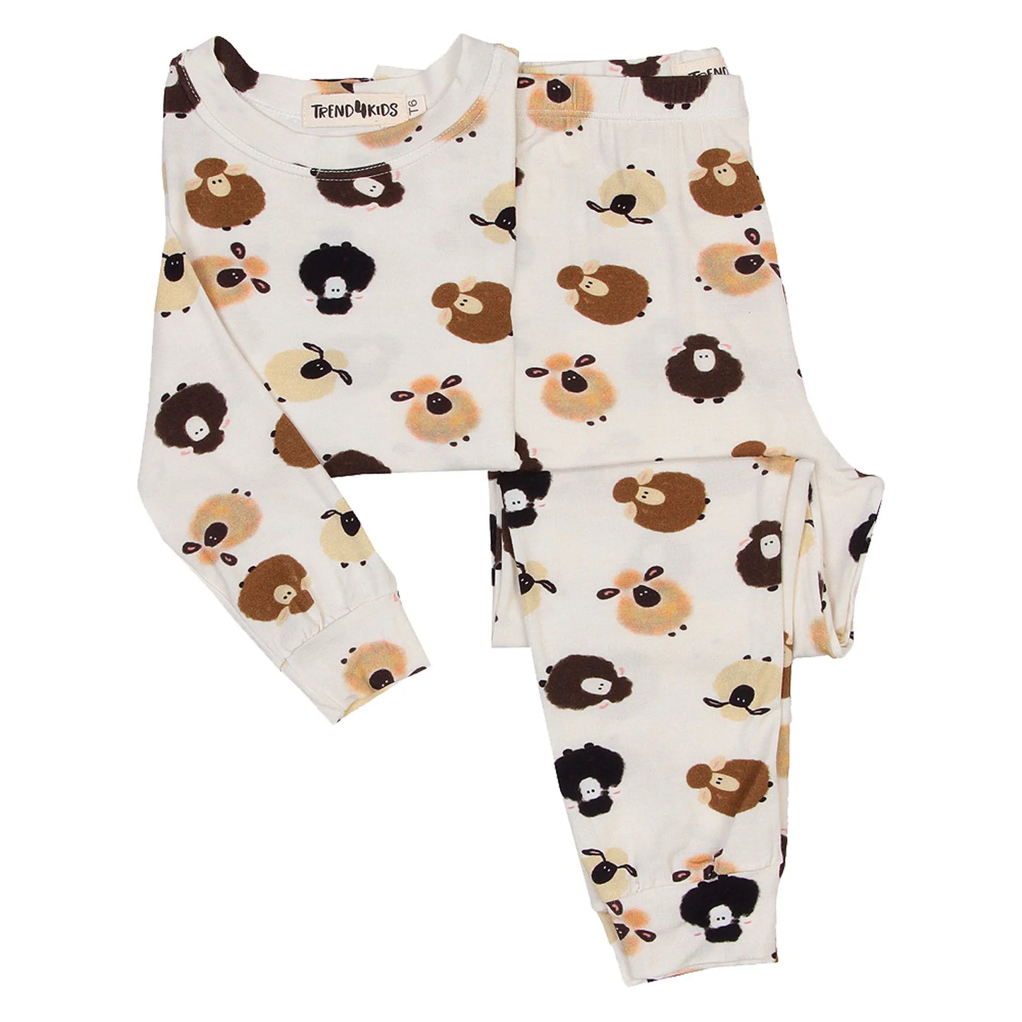 Pijama Longo Infantil Carneirinhos - Trend4kids