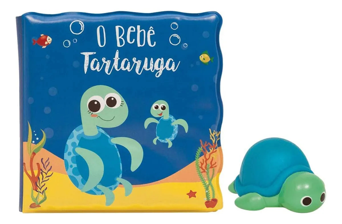 Kit Livrinho De Banho E Tartaruga - Buba