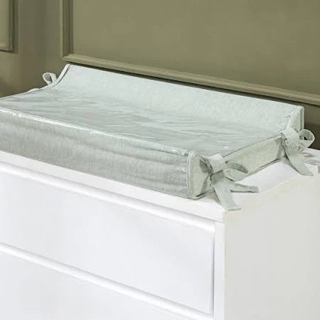 Trocador Anatomico Slim Linho Verde - Batistela Baby