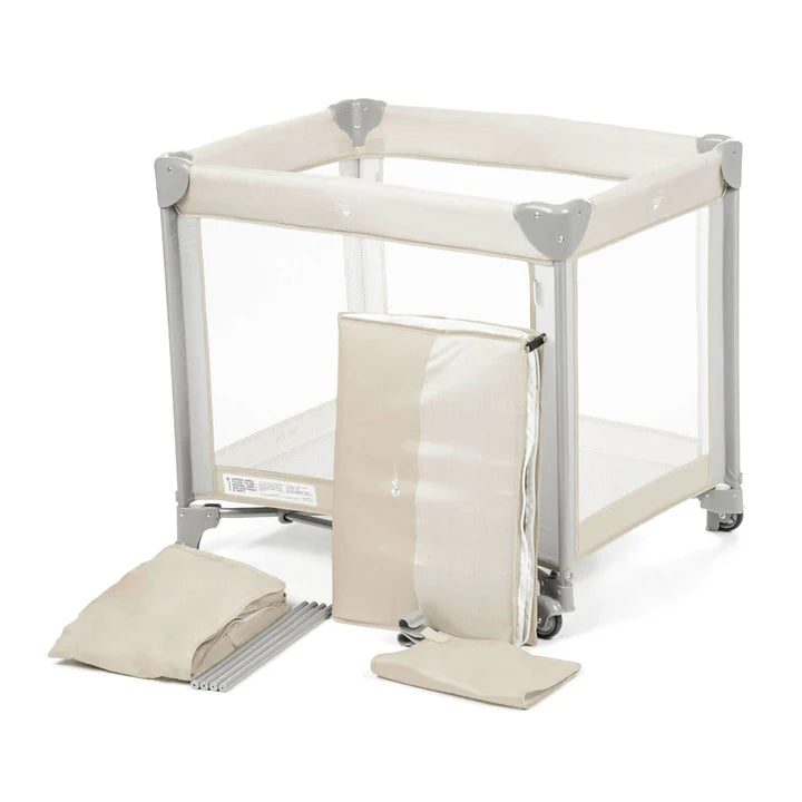 Berço Portátil Mini Play Bege Pop - Safety 1st