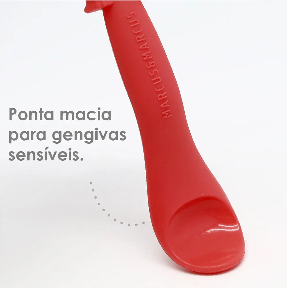 Colher em Silicone Leão Marcus - Marcus & Marcus