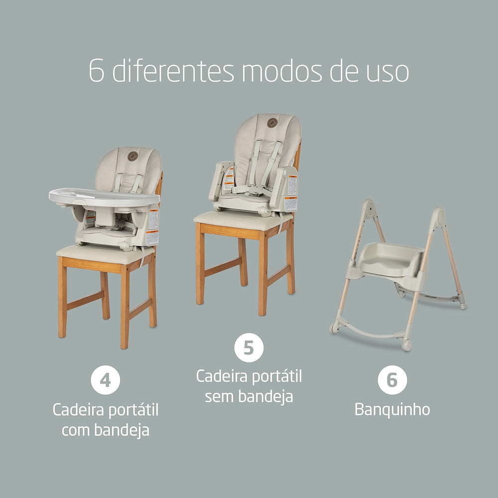 Cadeira de Refeição Minla Aveia - Maxi-Cosi