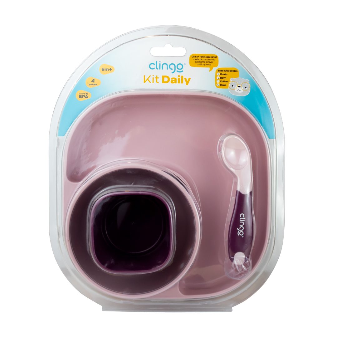 KIT ALIMENTAÇÃO 4 EM 1 COLORS - CLINGO