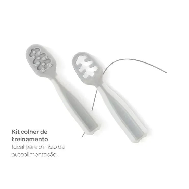 KIT 2 COLHERES DE TREINAMENTO - BUBA ZOO