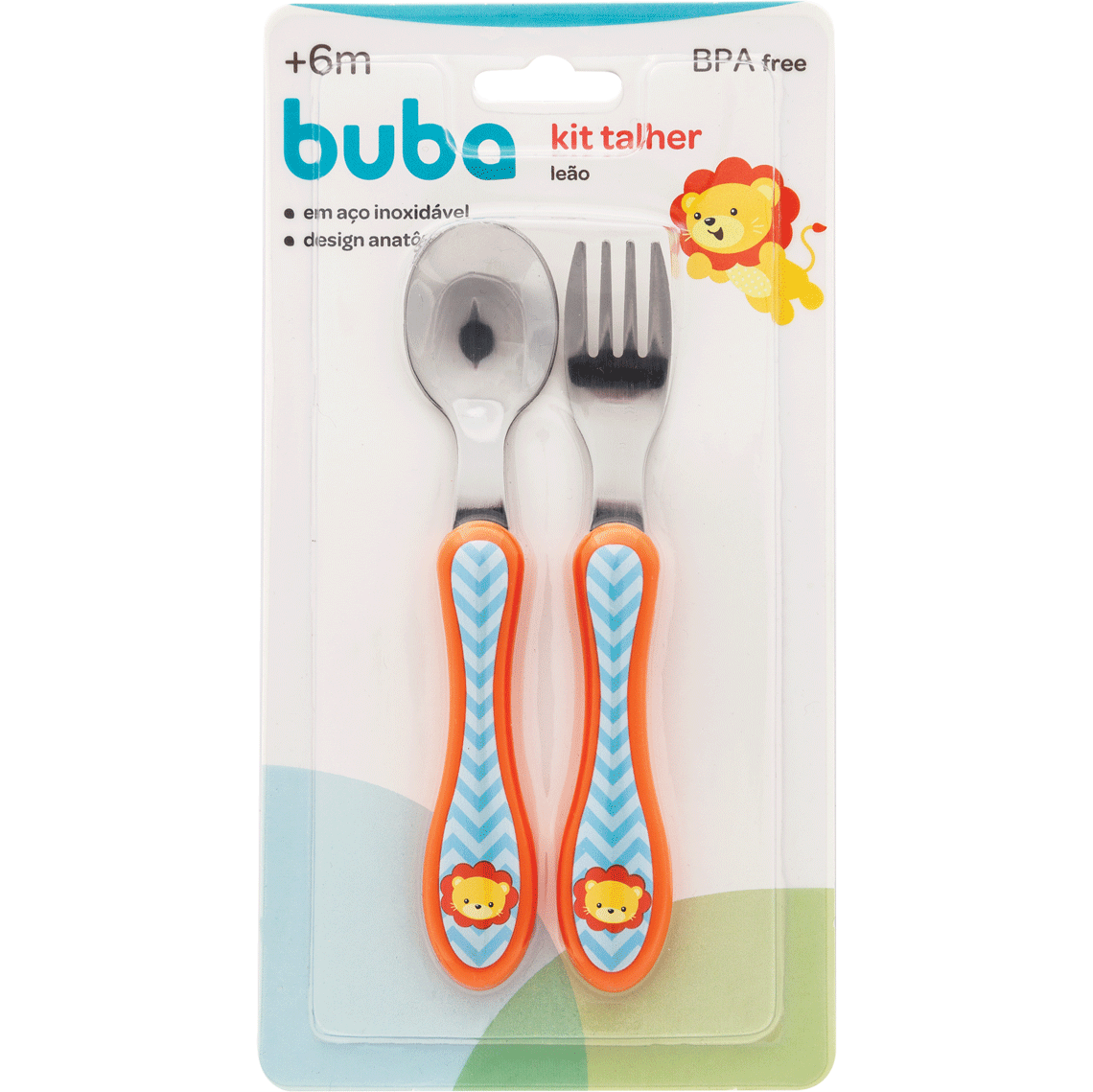 KIT TALHERES ANIMAL FUN - BUBA ZOO