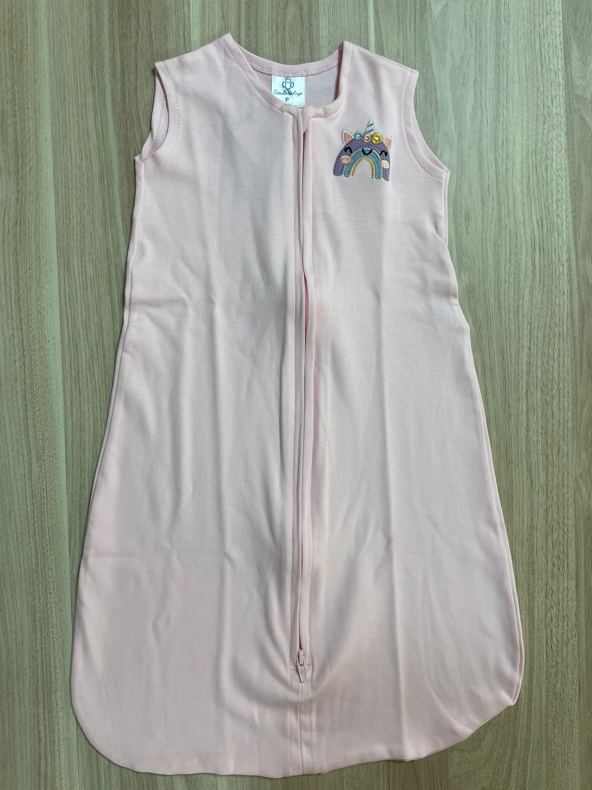 SACO DE DORMIR SWADDLE EM ALGODÃO EGÍPCIO - CASULO DE ANJO