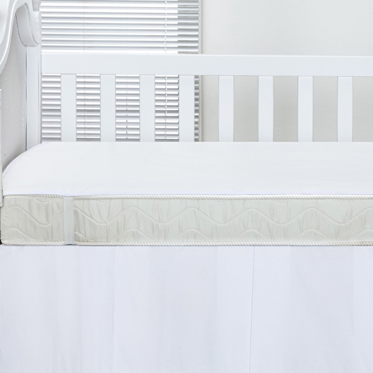 Protetor de Colchão Impermeável para Berço Branco - Batistela Baby