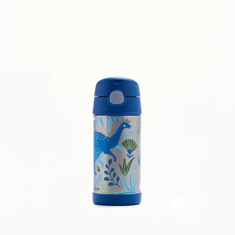 Garrafa Térmica 355ml Reino dos Dinossauros (azul) - Thermos