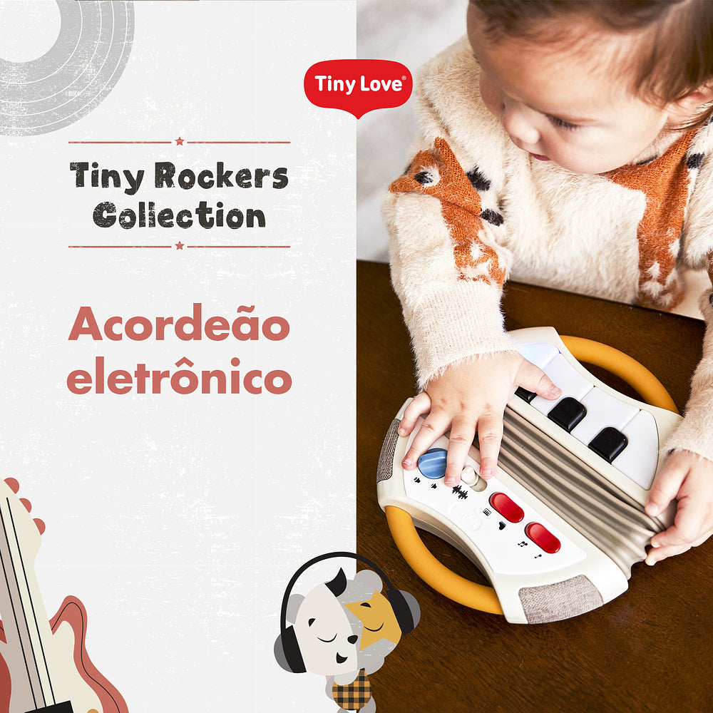 Acordeão eletrônico Tiny Rockers - Tiny Love