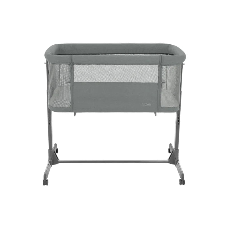 Berço Co-sleep Noah Dark Grey - Kika Boo