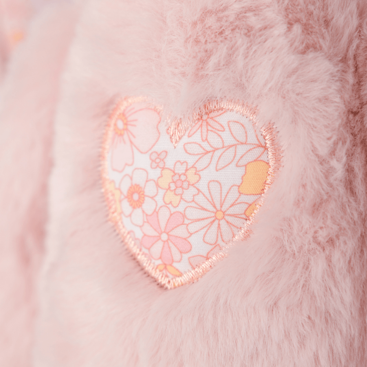 Boneca Ângela Plush Manu Coelha Rosa 33cm - Metoo