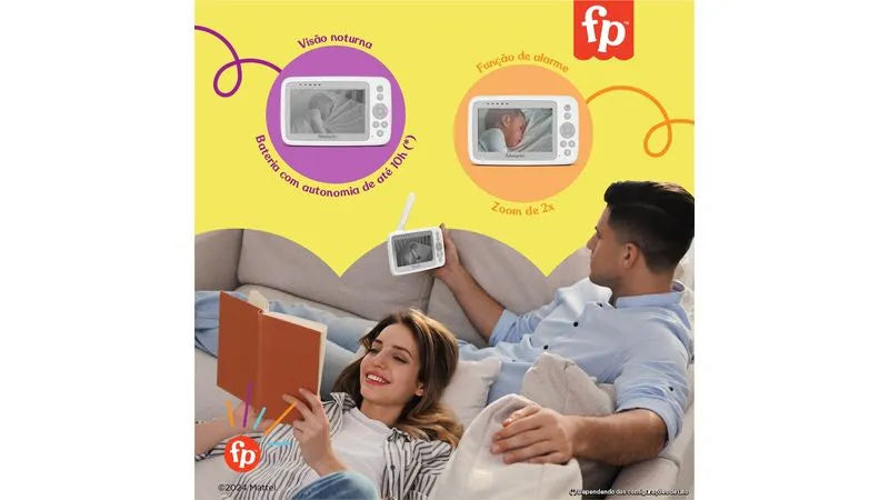 Babá Eletrônica Com Tela Miss Nanny- Fisher Price