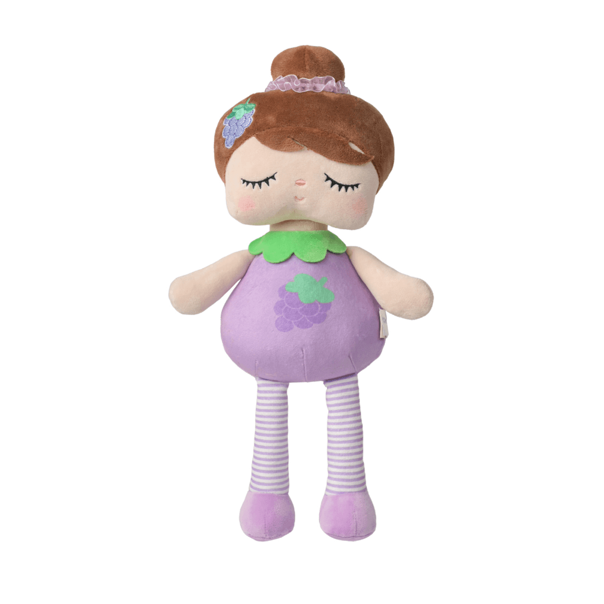 Boneca Com Caixa Ângela Frutas Uvinha 33cm - Metoo