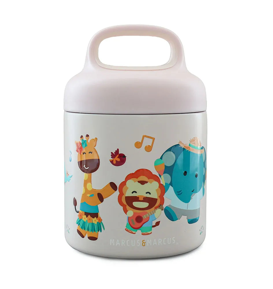 Pote Térmico com Alça 300ml Rosa - Marcus E Marcus