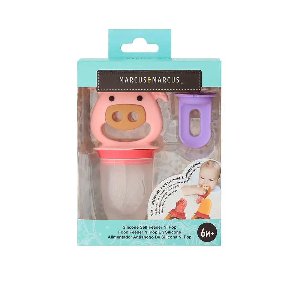 ALIMENTADOR EM SILICONE 3 EM 1 - MARCUS E MARCUS
