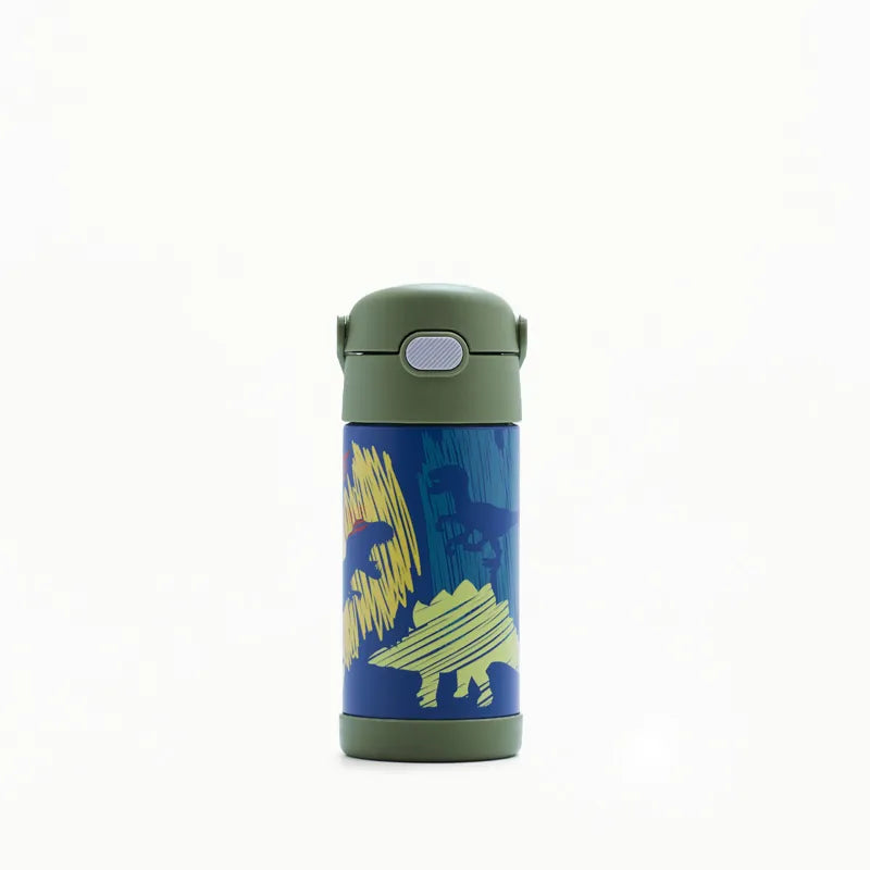 Garrafa Térmica 355ml Dinossauro (verde) - Thermos
