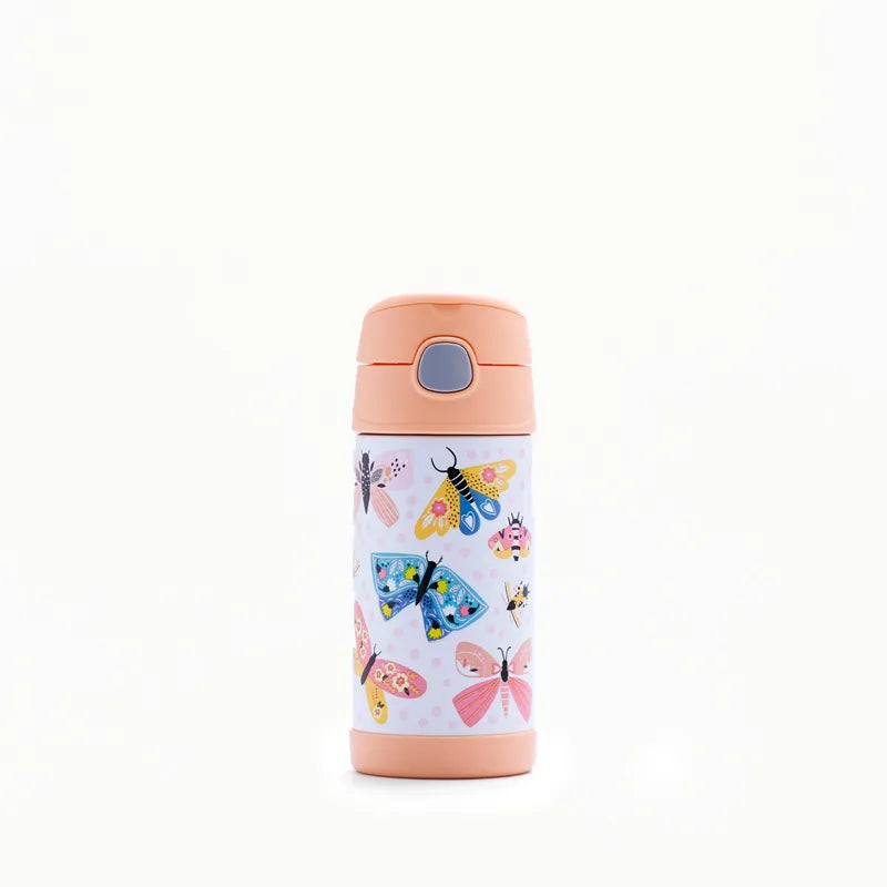 Garrafa Térmica 355ml Borboletas e Mariposas- Thermos
