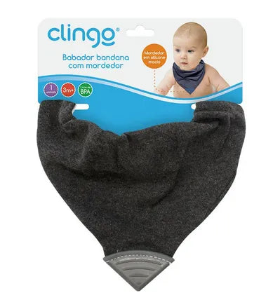 BABADOR BANDANA COM MORDEDOR - CLINGO
