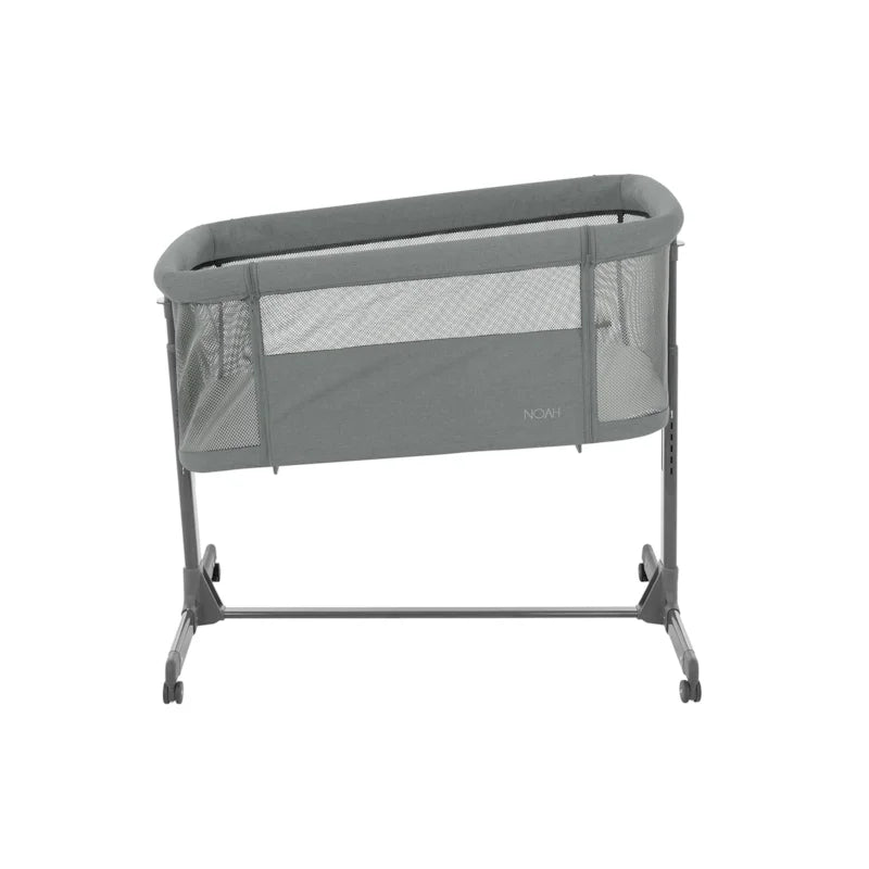 Berço Co-sleep Noah Dark Grey - Kika Boo