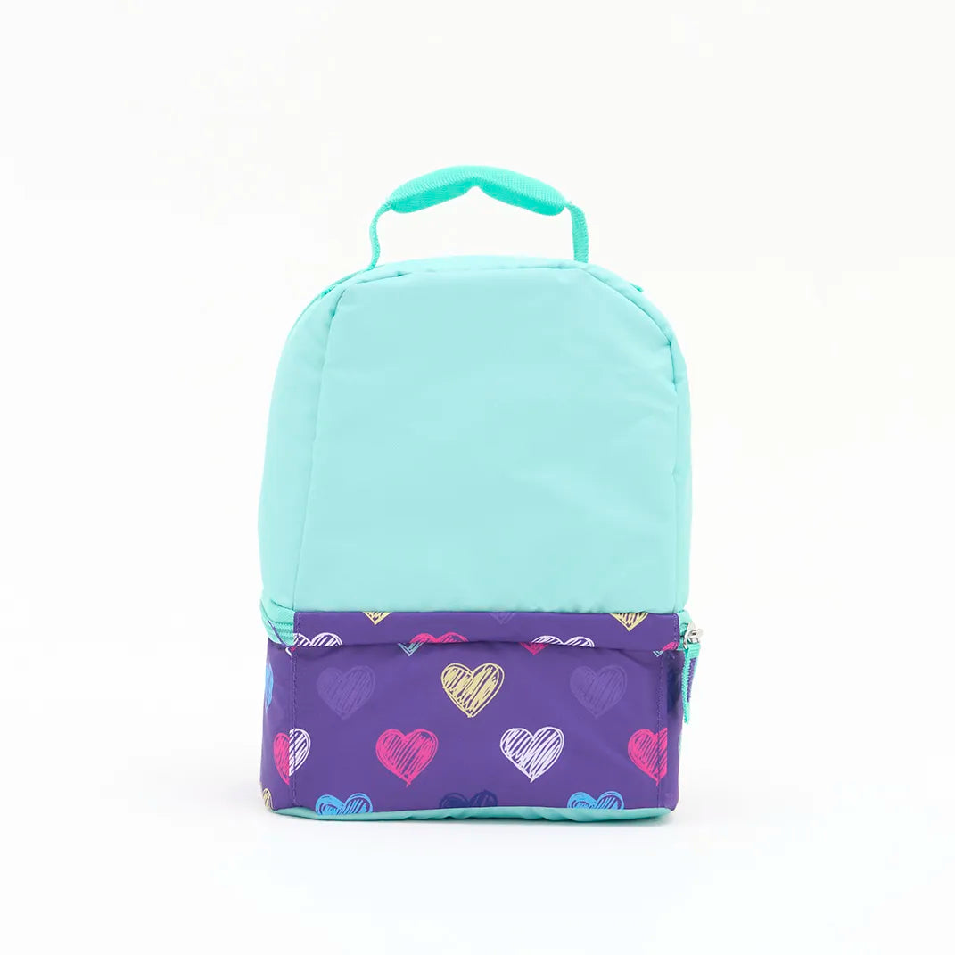 Bolsa Térmica Infantil Corações Coloridos - Thermos