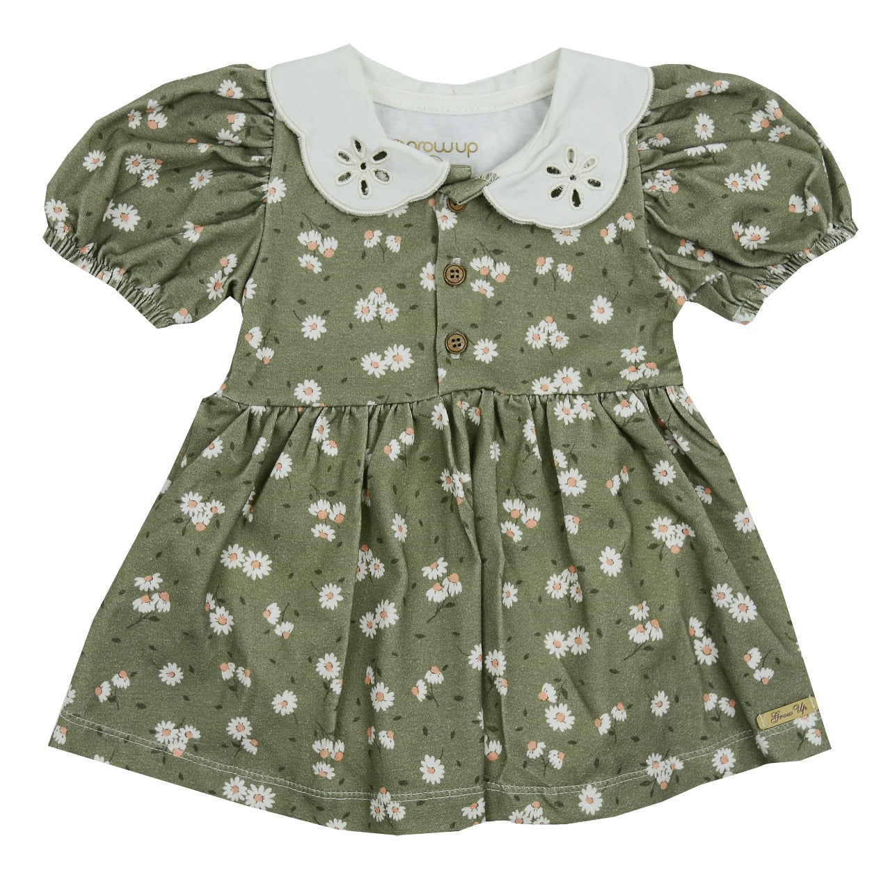 BODY VESTIDO MARGHERITA FIORE VERDE - GROW UP