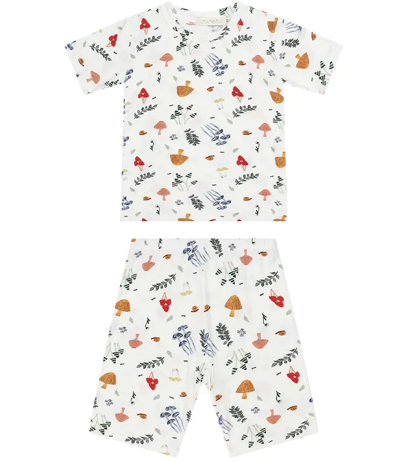 Conjunto Pijama Curto Lá No Meu Jardim - Trend 4 Kids