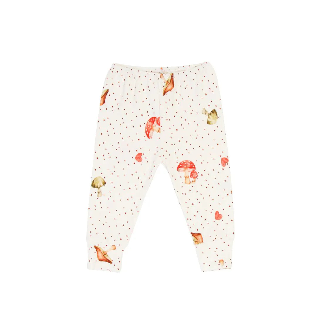 Calça Saruel Cogumelo em Algodão Natural Egípcio - Casulo De Anjo