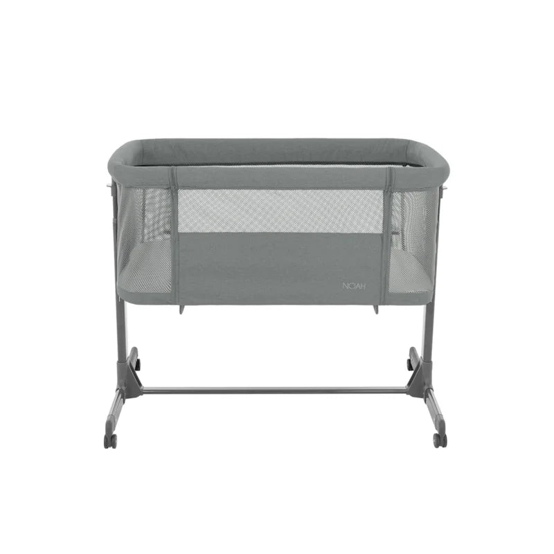 Berço Co-sleep Noah Dark Grey - Kika Boo