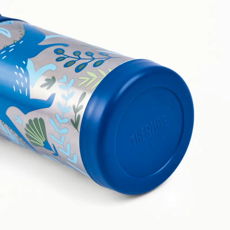 Garrafa Térmica 355ml Reino dos Dinossauros (azul) - Thermos