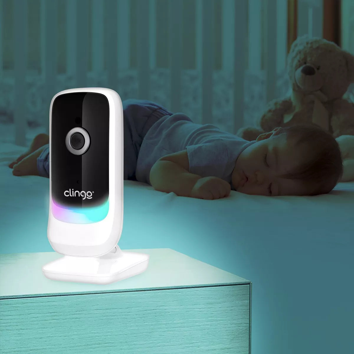 Babá Eletrônica com Tela View Glow - Clingo