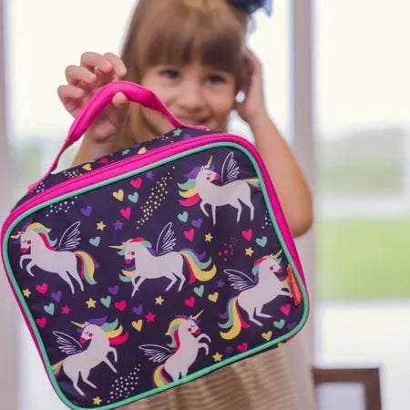 Lancheira Térmica Infantil Unicórnios - Thermos