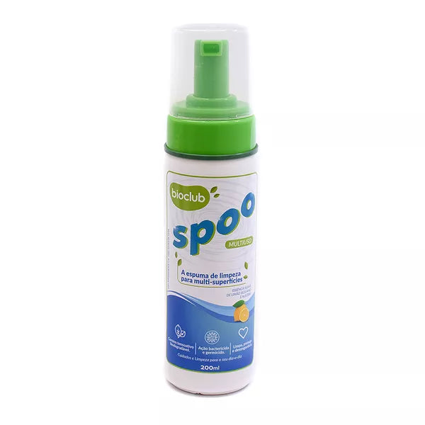 Espuma Multilimpeza - Spoo - 200ML - Bioclub
