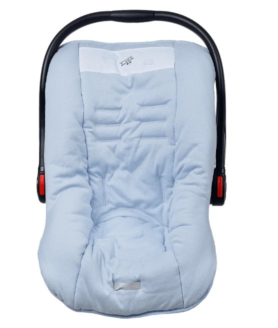 Capa Protetora p/ BB Conforto Suedine Aviões - D'Bella For Baby