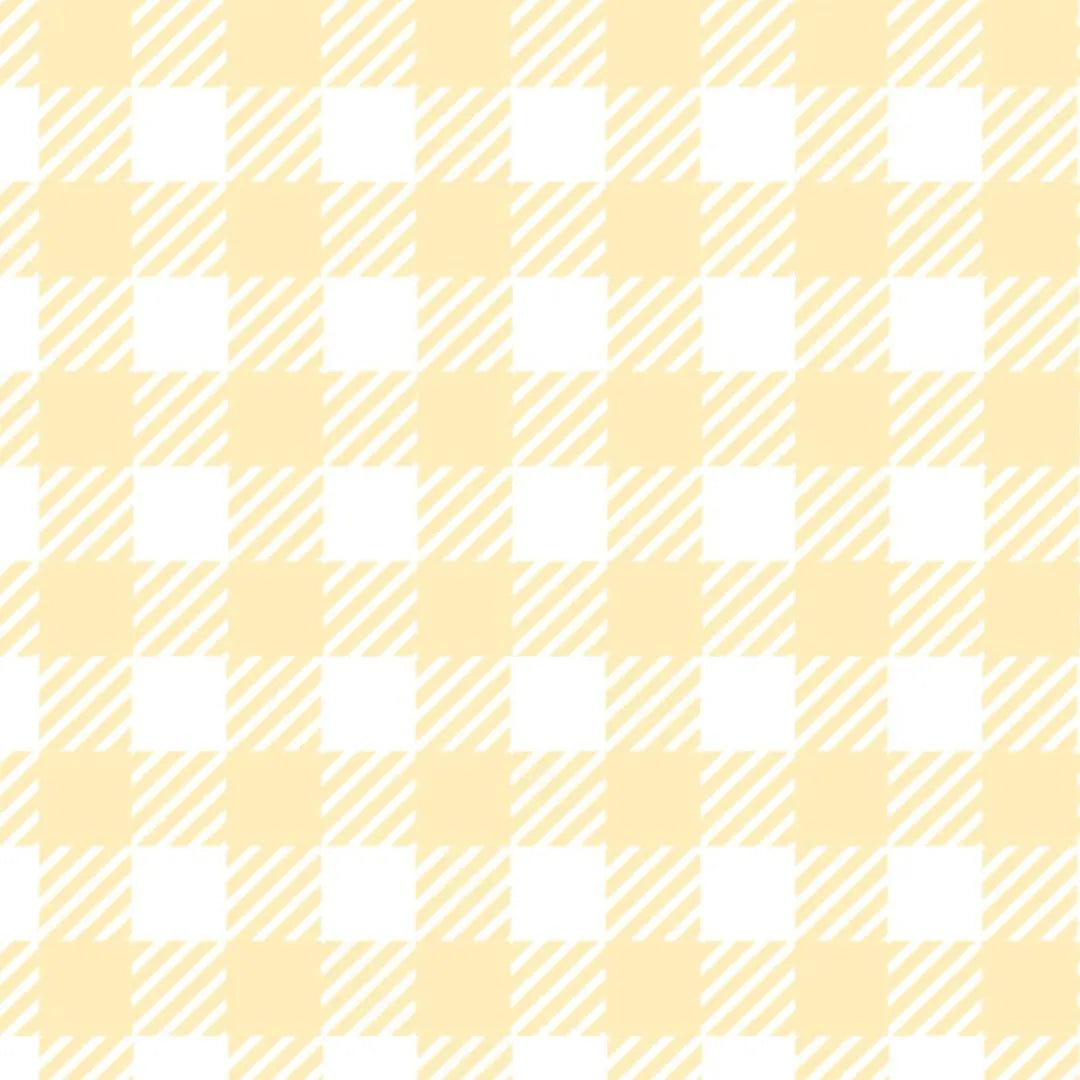Macacão Bebê em Algodão Natural Egípcio Vichy Amarelo - Casulo De Anjo