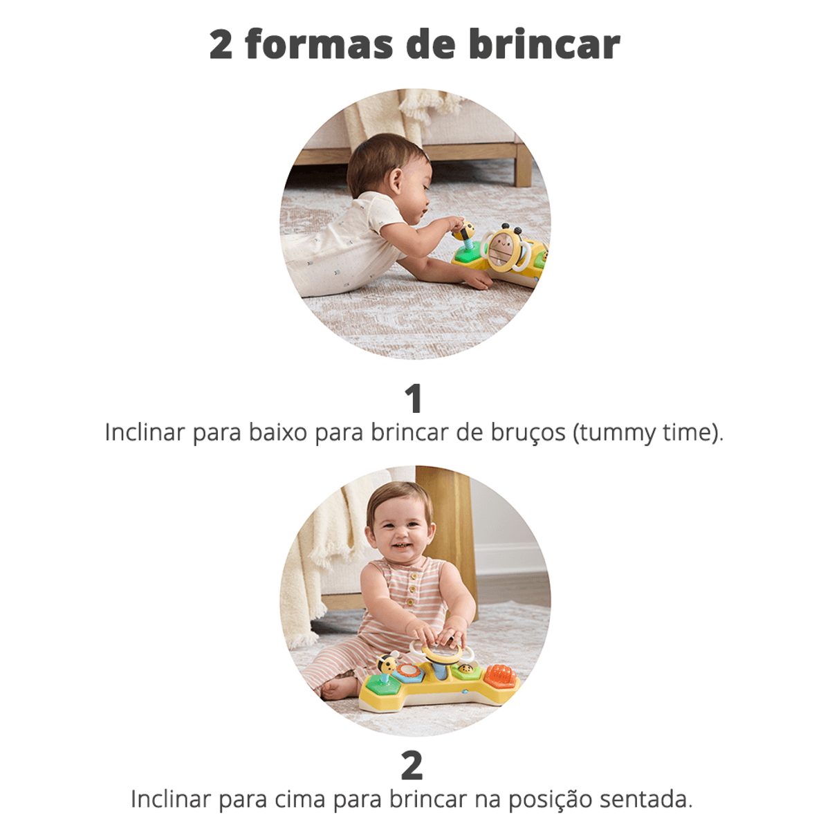 Brinquedo Interativo Farmstand Volante Abelha - Sikp Hop