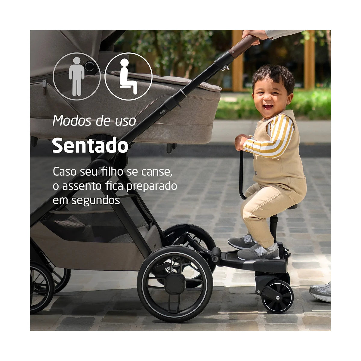 Plataforma com Assento Universal Hop-on Board - Maxi Cosi
