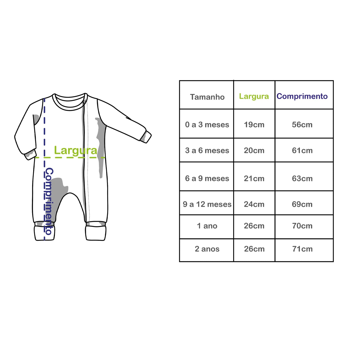Macacão Zíper Carneiros - Trend4kids
