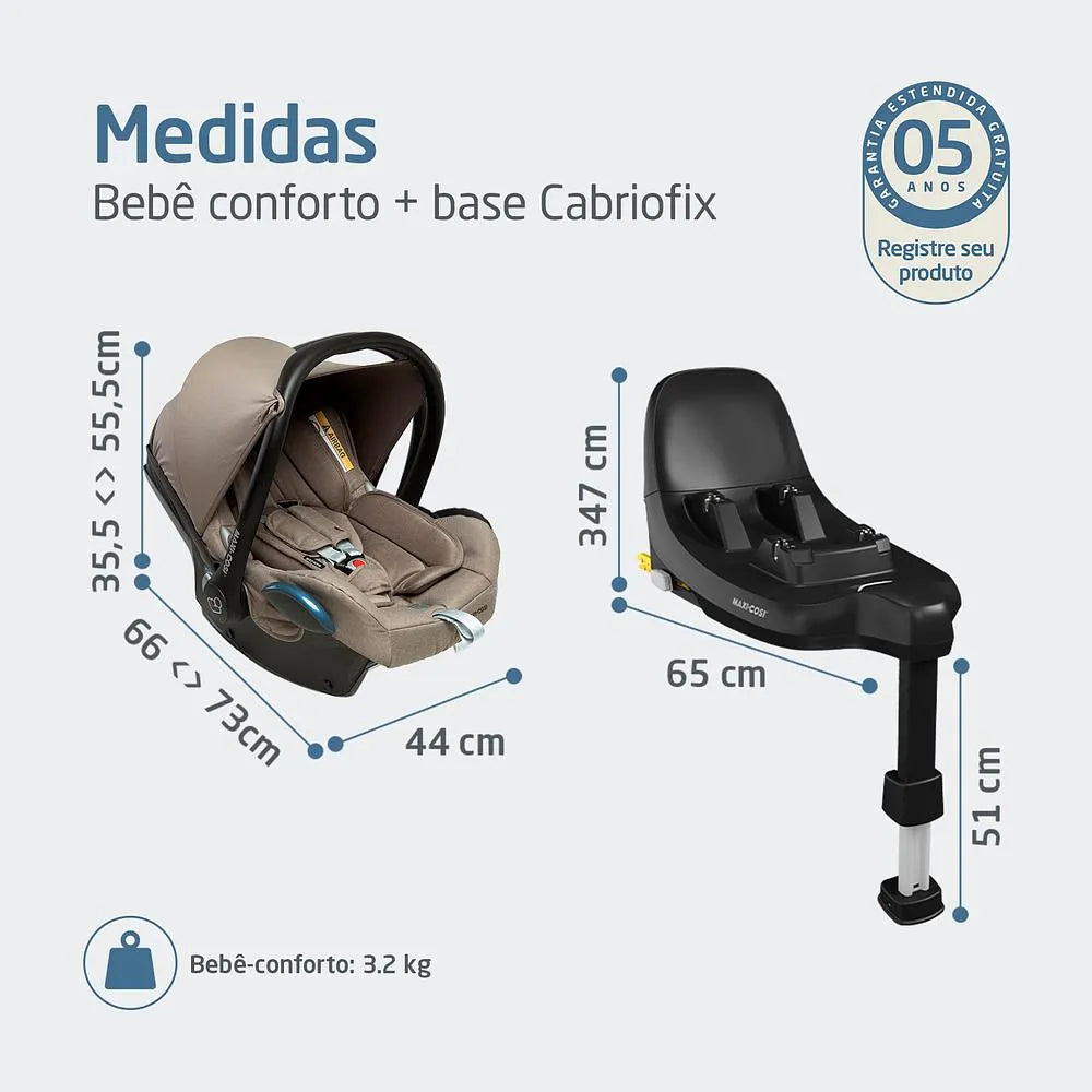 BBC Cabriofix C/ BASE T Truffl - Maxi-cosi