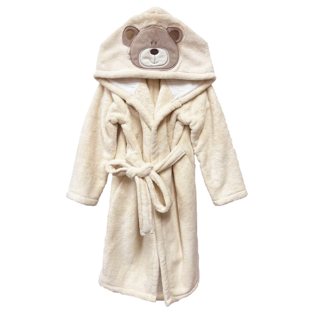 ROUPÃO ANIMADO URSO BEGE - LAÇO BEBÊ