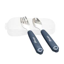 TALHERES METAL C/ ESTOJO COLORS - CLINGO