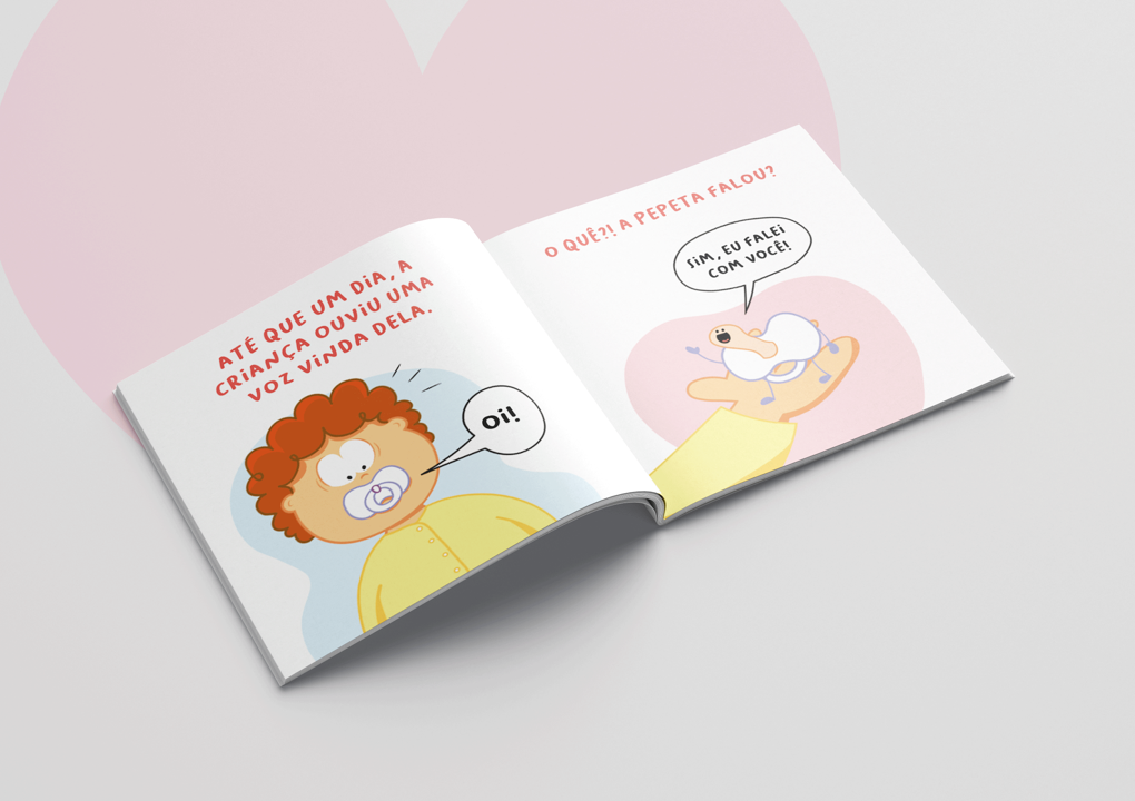 Livro infantil A cidade das chupetas - Editora Much